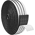 DGSL Foam Insulation Tape, 1/2In x 1/4In x131Ft Weather Stripping Door Seal Strip for Doors and Windows,Sliding Door,Sound Proof Soundproofing Door Seal,Weatherstrip,Air Conditioning Seal Strip