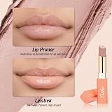 Oulac Satin Matte Lipstick Nude SG01 Bare 4.3g Vegan Creamy Formula view 3