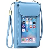 FALAN MULE Small Cell Phone Crossbody Bag Purse for Women, PU Leather Wallet Purse…