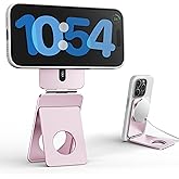 1ST IDEA Magnetic Tripod for iPhone, Aluminium Phone Tripod Stand Compatible with Magsafe iPhone 17/16/15/14/13/12 Series, Foldable Strong Magnetic Phone Stand & Travel Essentials Accessories