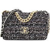 WHAT GOES AROUND COMES AROUND Women's Pre-Loved Chanel Tweed 19 Medium Flap Bag