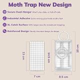 Entopest 20-Pack Clothes Moth Monitoring Pads Moth Detection view 3