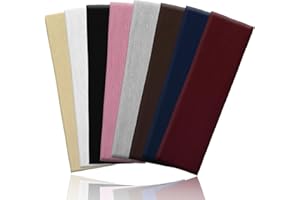 Headbands for Women, 8 Pcs Non-Slip Workout Sports Hair Band, Soft Absorb Sweat Yoga Head Band, Elastic Hair Wrap for Travel,