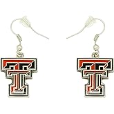 aminco NCAA womens NCAA Logo Dangler Earrings