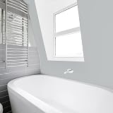Johnstone's Bathroom Paint Frosted Silver Mid Sheen 2.5L Stain Blocker view 5