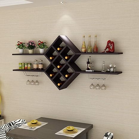 Hal Wine Rack Free Standing Wall Mounted Wine Rack Wall Wine