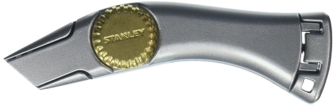 Stanley Messer Titan (feststehende Klinge, robustes Zinkdruckgehäuse, ergonomisches Design, InterLock) 1-10-550