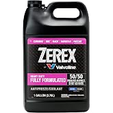 Zerex Fully Formulated Pink Heavy Duty 50/50 Ready-to-Use Antifreeze Coolant 1 Gallon