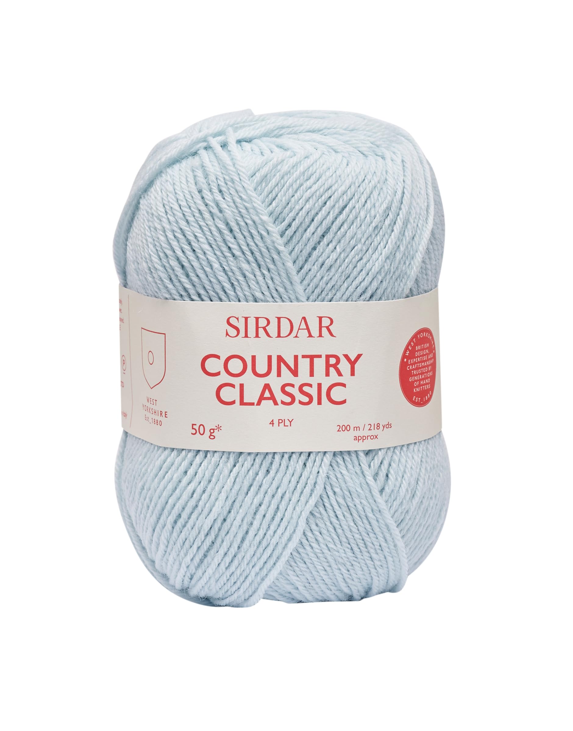 Sirdar Country Classic 4 Ply, Light Green (963), 50g