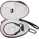 Mchoi Hard Case Fits Aftershokz Aeropex/Titanium/Air/Openmove/Openrun Pro, Open-Ear Wireless Bone Conduction Headphones, Case Only