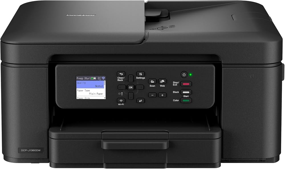 Brother DCP-J1360DW Wireless A4 Inkjet Printer All-in-One