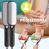 Antonki 2 in 1 Foot File Double Sided Metal Callus Remover Rasp Pedicure Tool view 2