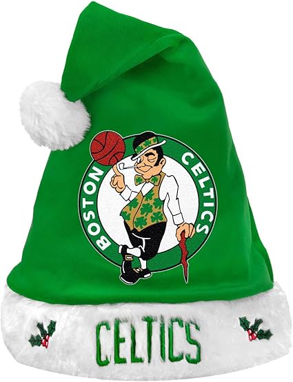 celtics santa hat