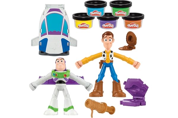 Play-Doh Toy Story Space Creations Playset, Arts & Crafts, Disney Toys for Kids 4+