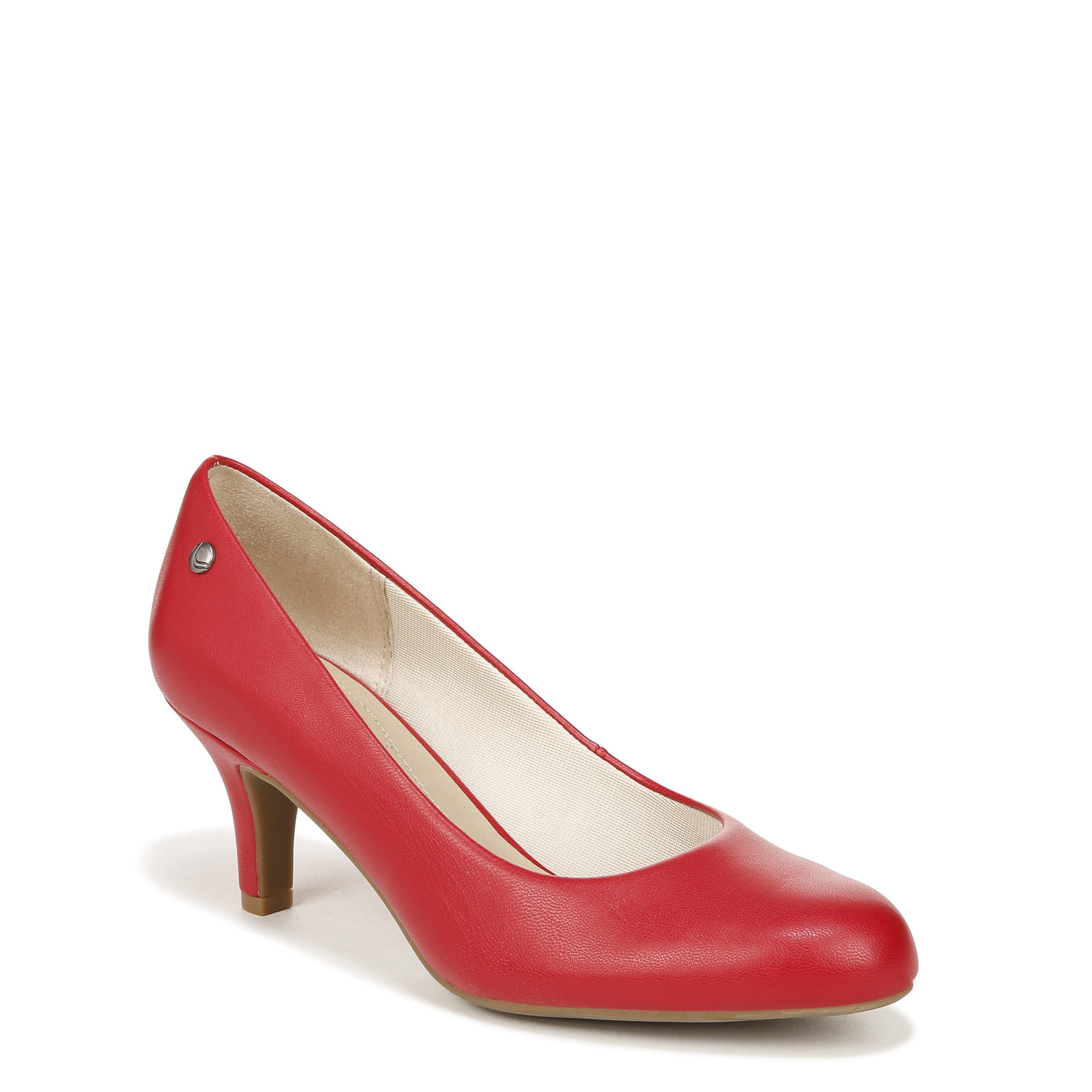 LifeStride Womens Parigi Pump Fire Red Smooth 7 W