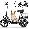 INSDRGN C14 Electric Scooter for Adults with Seat – High-Performance, Foldable E-Scooter with 750W Motor, 20MPH, 28-Mile Range, and Dual Disc Brakes,High Strength Frame,330lbs Max Load, UL2272