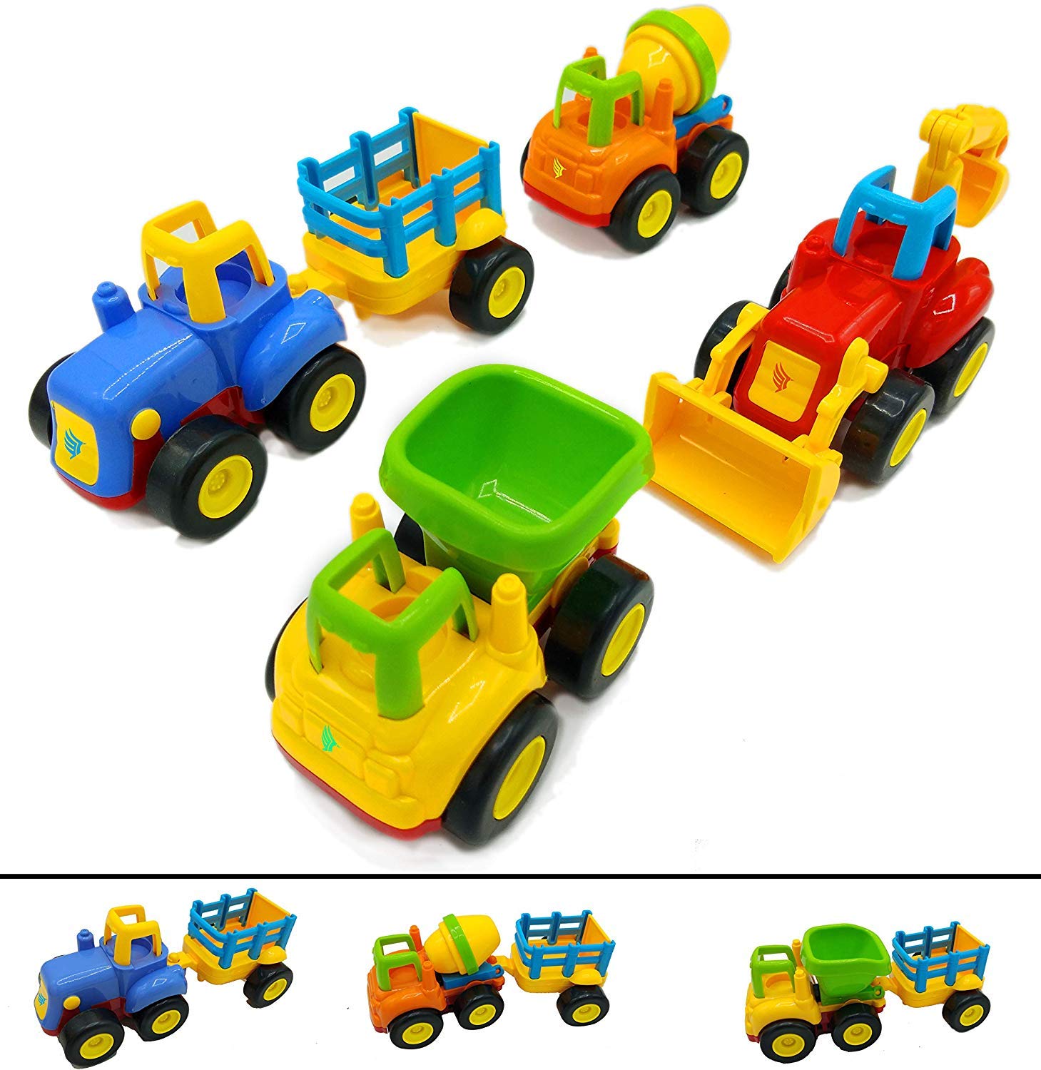 unbreakable automobile car toy set