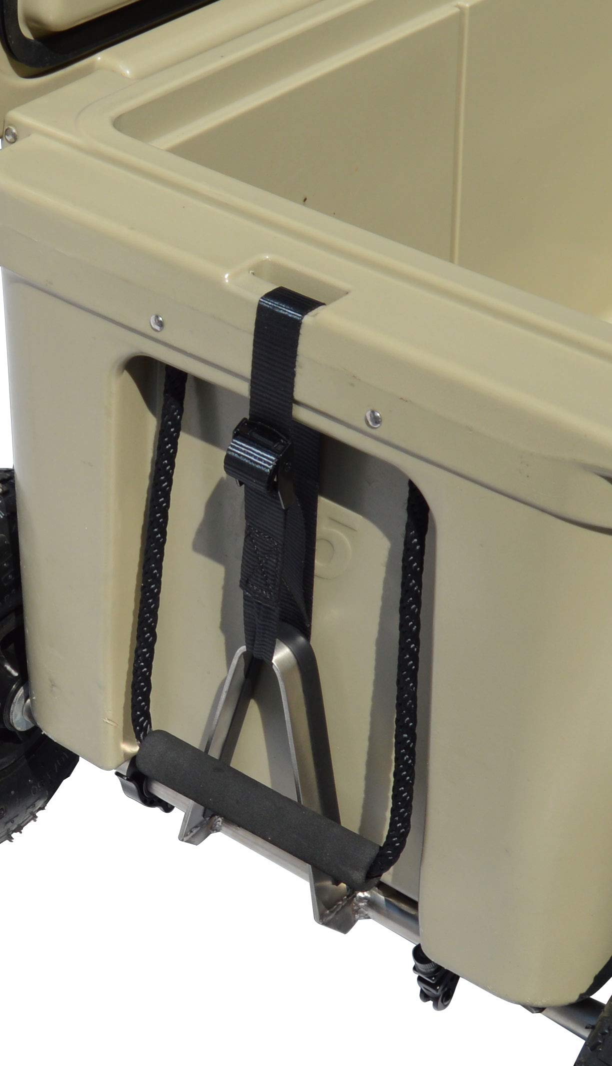 Cooler Wheel Kit with 16" Solid Rubber Tires for YETI, RTIC & Kong