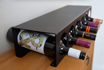 Buy Indian Decor 31050 Metal Wine Rack Storage For 6 Bottles