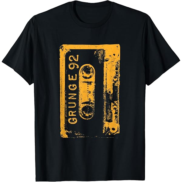 Amazon.com: Grunge 90's Vintage Concert Mixtape Retro T-Shirt