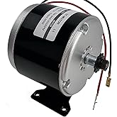 AeKeatDa 24V Permanent Magnet Electric Motor Generator 350W Small Brushed Permanent Magnet