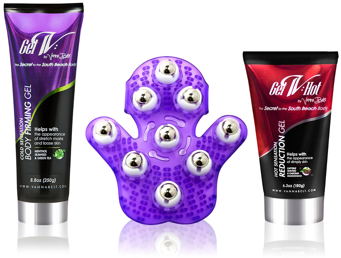 Vanna Belt 24hr Firming Kit GelV, GelV Hot, & VGlove Firming