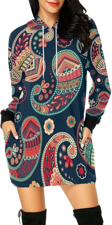 hooded sweatshirt dress amazon