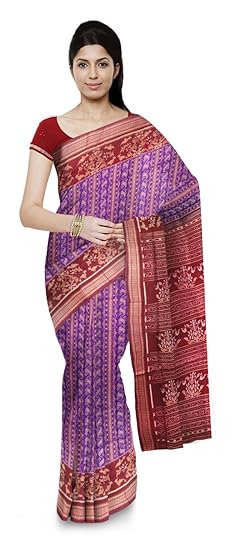 BOYANIKA Womens Sambalpuri Cotton Saree (boyanika 58_Multicolored)