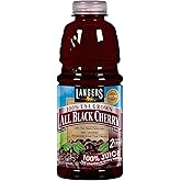 Langers All Black Cherry 100% Juice, 32fl oz (Pack of 6)