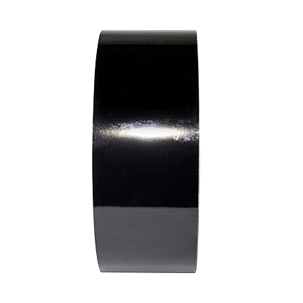 Tuffmark Superior Adhesive Floor Marking Tape Tear Resistant Floor Tape Floor Safe Marking Tape For Warehouse Workplace Surfaces Black 2 Inch X