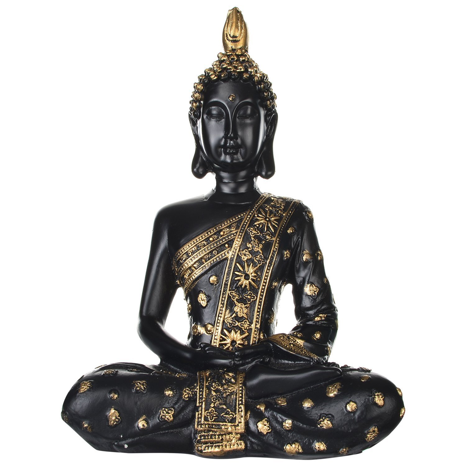 buy gaura art crafts poly resin mediting lord buddha statue buddha idol statue for home decor buddha vaastu fang sue showpiece birthday wedding polyresin gift corporate traditional handmade miniatura antique vintage buy gaura art crafts poly resin
