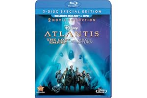 Atlantis: The Lost Empire / Atlantis: Milo's Return: Two-Movie Collection (Three Disc Blu-ray / DVD Combo)
