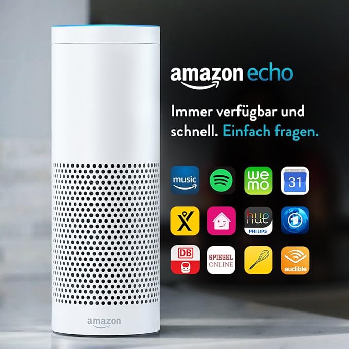 Amazon Echo, Weiß (Vorherige Generation)