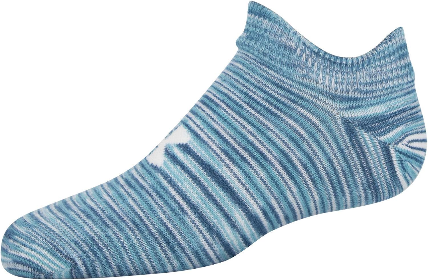 Under Armour Youth Essential 2.0 No Show Socks, 6-Pairs , Breathtaking Blue/Assorted , Shoe Size: Youth 13.5K-4Y: Clothing