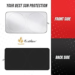 EcoNour Windshield Sun Shade for Tesla Model 3/Y