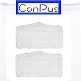 ConPus 2 Pack Replacement Washable Cleaning Pads Compatible for Shark Steam & Spray Mop SK140 SK115 SK410 SK435 SK460 SK460WM