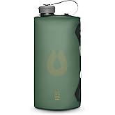 HydraPak Seeker - Collapsible Camping Water Storage (2L) - BPA & PVC Free, Hydration Reservoir Bag, Leak Proof - Sage Green