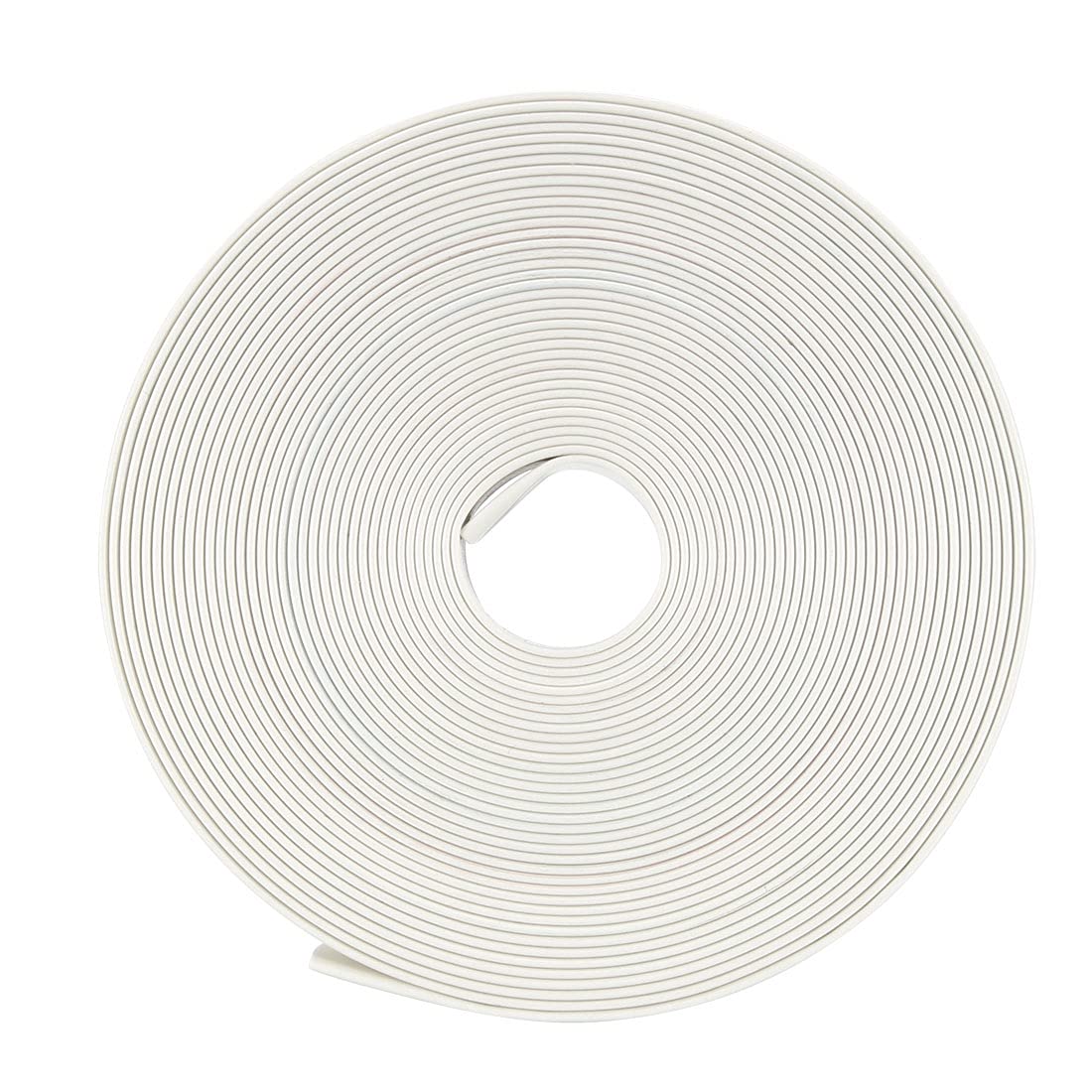 sourcing map Heat Shrink Tubing, 8mm Dia 12.5m m Flat Width 2:1 Heat Shrink Wrap Cable Sleeve Heat shrink Tube 5m White