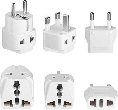 EU Euro Wall Travel Plug Adapter 