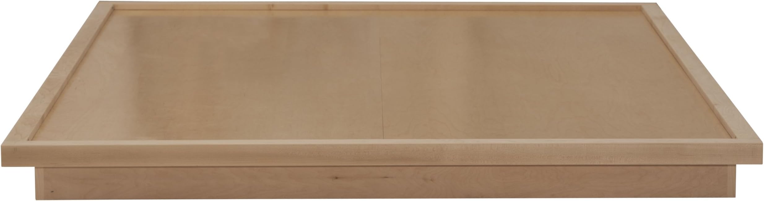 Urbangreen Low Platform Bed in Maple, Twin, Ebony