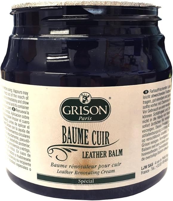 Grison Baume Cuir 300ml Ocean Blue Renovator Leather Shoes