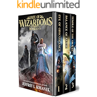 Fate of Wizardoms Boxed Set: An Epic Fantasy Series, Books 1-3 (Wizardoms Omnibus Book 1) book cover Fate of Wizardoms Boxed Set: An Epic Fantasy Series, Books 1-3 (Wizardoms Omnibus Book 1) book cover