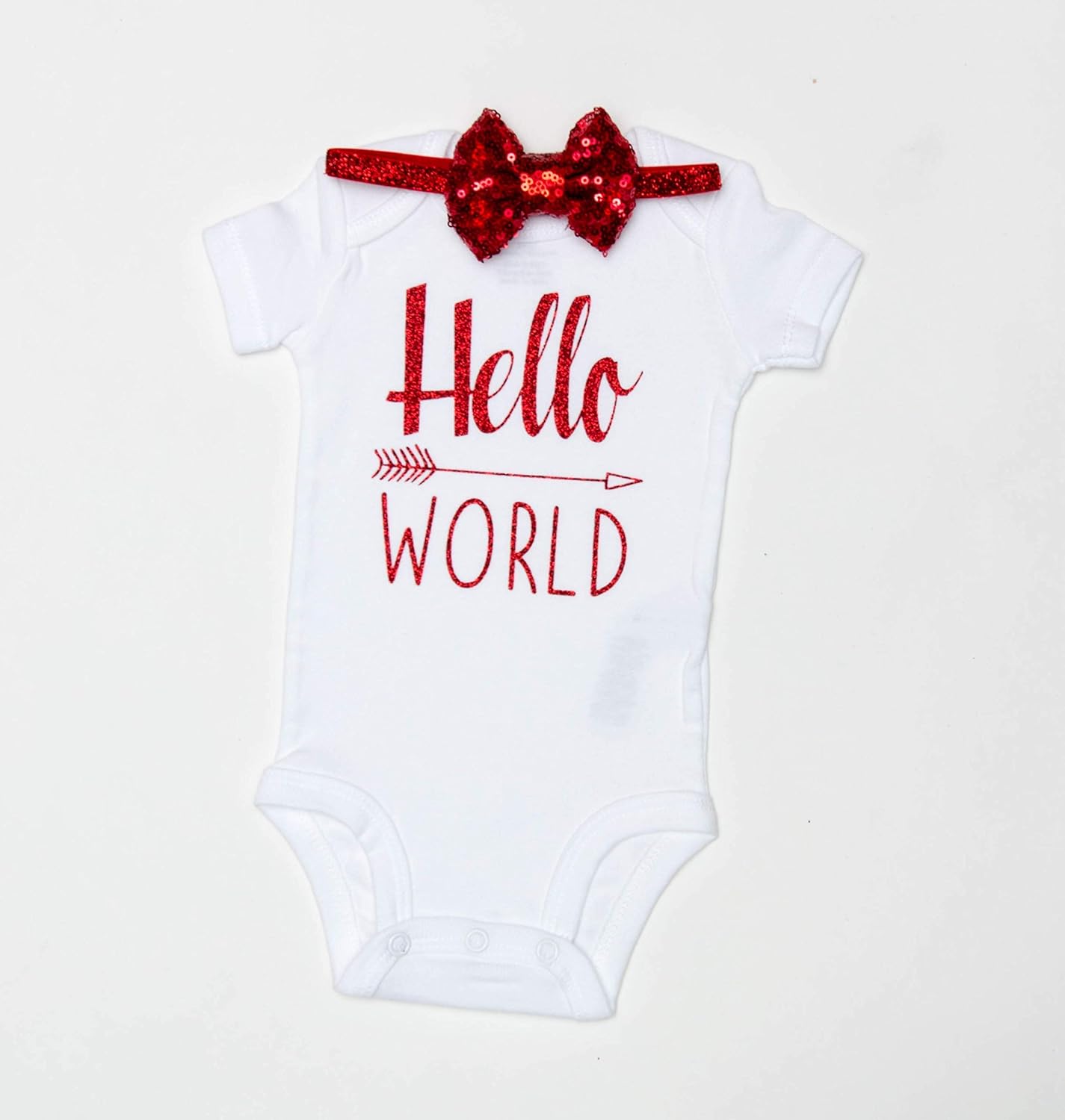 carter's hello world onesie