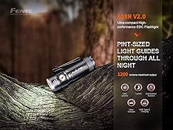 Fenix E18R V2.0 EDC Flashlight, 1200 Lumens USB-C