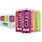 CLEAN Cause Low Calorie Yerba Mate Tea Variety Pack, 12 Pack, 4 flavors, 16 oz