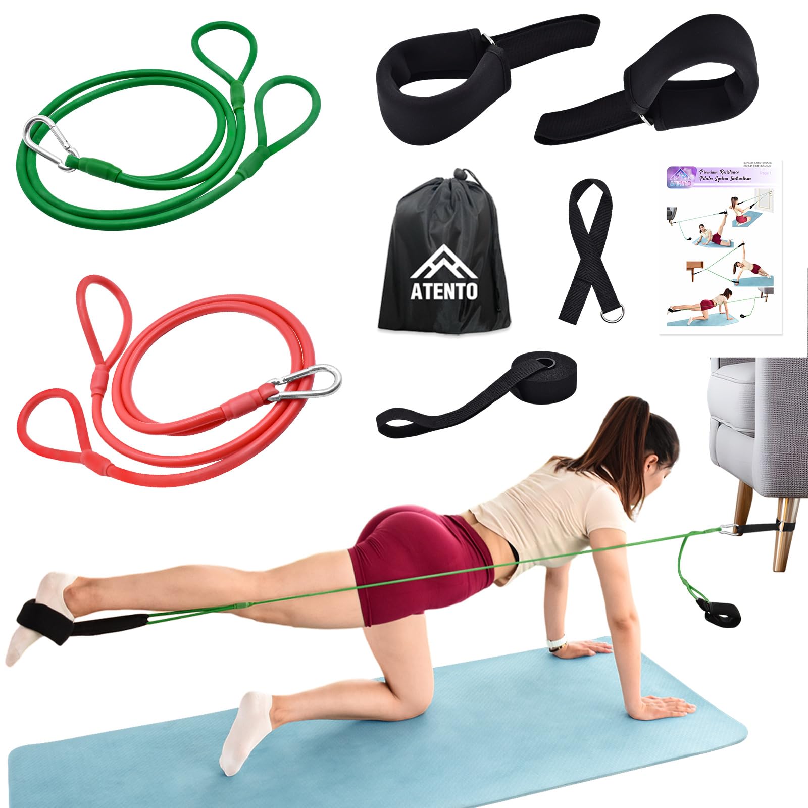 Cando 9110MF Door Anchor Strap For Resistance Bands & Fitness Tubes