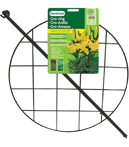 Pflanzengitter Rund, 30.5 Cm Durchmesser – Mit 45.7 Cm Beinen, Vinylbeschichtet, Für Tomaten & Mehr