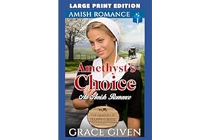 Amethyst's Choice: LARGE PRINT EDITION (The Amish Of Happy Creek LARGE PRINT)