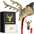 Dragon Head Wine Stopper With Bottle Opener - Bronze Finish Wine Accessory Gift