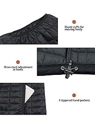 Little Donkey Andy Women's Puffer Vest, Lightweight
